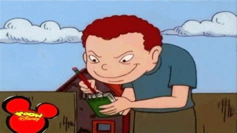 He is the snitch of Third Street Elementary School. . Recess show snitch